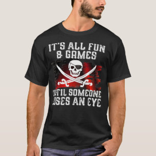 T-shirt Cadeaux de pirate Funny Chemise de pirate pour les