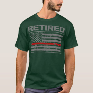 T-shirt Cadeaux de pompier retraité Pompier retraite G