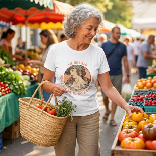 T-shirt Cadeaux de retraite personnalisés Art Nouveau pour