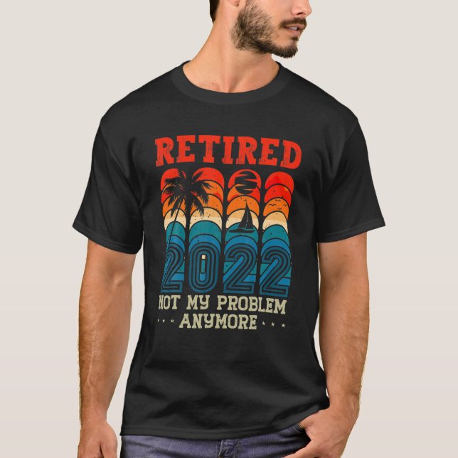 T-shirt Cadeaux De Retraite Pour Hommes (Devant)