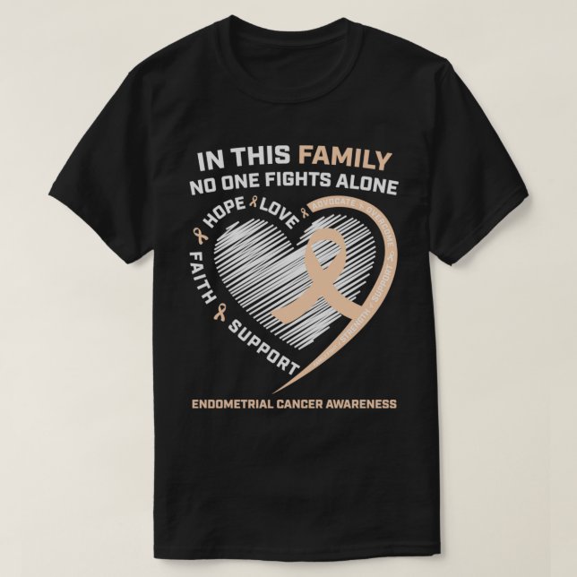 T-shirt Cadeaux de sensibilisation au cancer de l'estomac  (Design devant)