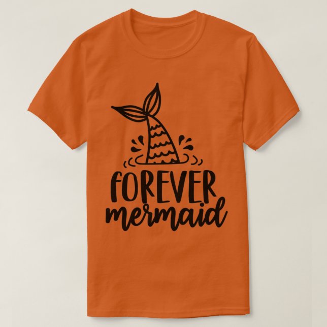 T-shirt Cadeaux de sirène mignonne pour sirène (Design devant)