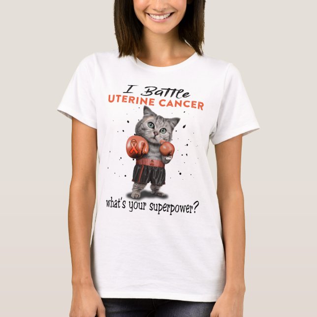 T-shirt Cadeaux de soutien au ruban de sensibilisation au  (Devant)