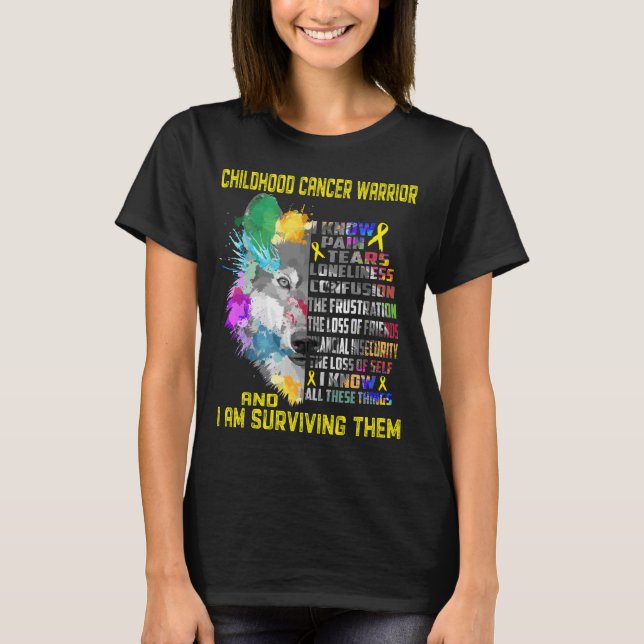 T-shirt Cadeaux de soutien au ruban de sensibilisation au  (Devant)
