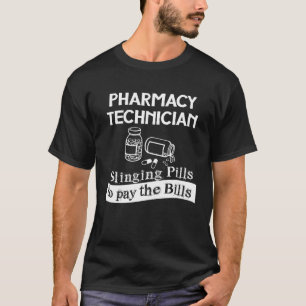 T-shirt Cadeaux de technicien de pharmacie de technologie