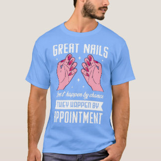 T-shirt Cadeaux de technologie à ongles pour un manicurist