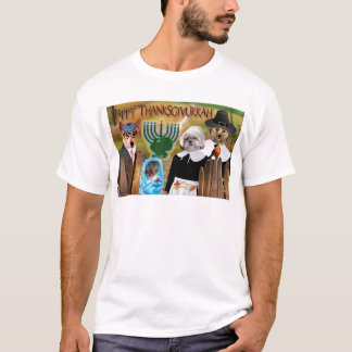 T-shirt Cadeaux de Thanksgivukkah