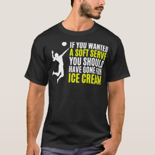 T-shirt cadeaux de volley-ball pour les filles amusant vol
