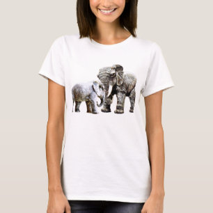 T-shirt cadeaux d'éléphant