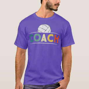 T-shirt Cadeaux d'entraîneurs de volleyball Funny Retro Vi