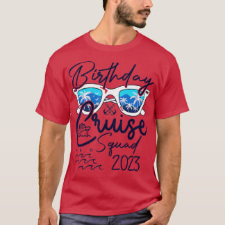 T-shirt Cadeaux d'Escouade de croisière Anniversaire 2023 