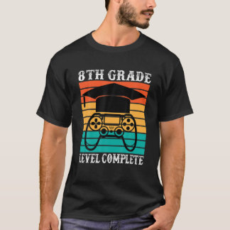T-shirt Cadeaux D'Études De 8E Année Pour Les Filles Garço