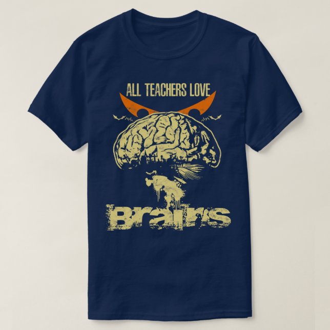 T-shirt Cadeaux D'Halloween Pour Enseignant Tous Les Ensei (Design devant)