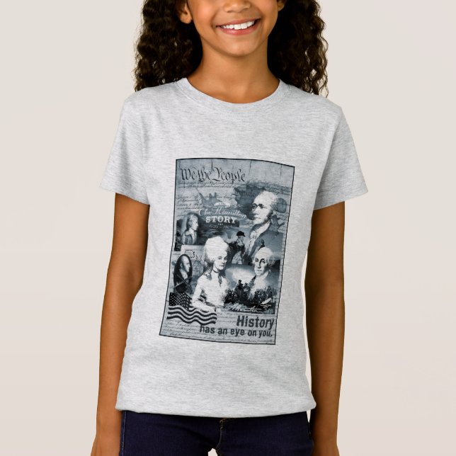 T-Shirt Cadeaux d'histoire d'Alexander Hamilton George (Devant)