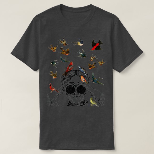 T-shirt Cadeaux d'observation d'oiseaux ornithologue twitc (Design devant)