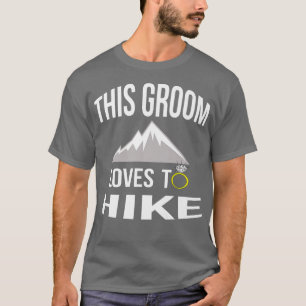 T-shirt Cadeaux drôles de fête de bachelor pour randonneur