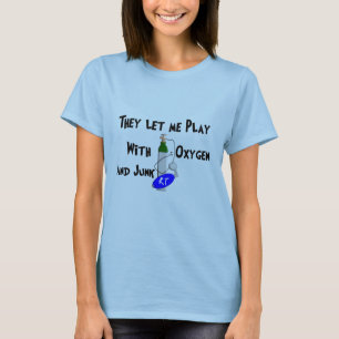 T-shirt Cadeaux drôles de thérapeute respiratoire