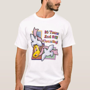 T-shirt Cadeaux du 20e anniversaire du Mariage