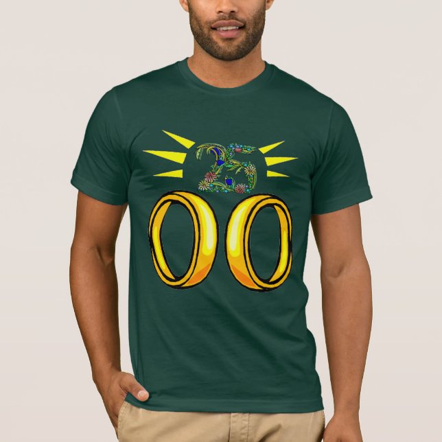 T-shirt Cadeaux du 25e anniversaire du Mariage (Devant)