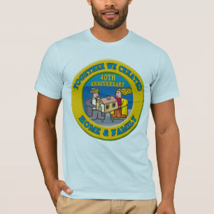 T-shirt Cadeaux du 40e anniversaire du Mariage