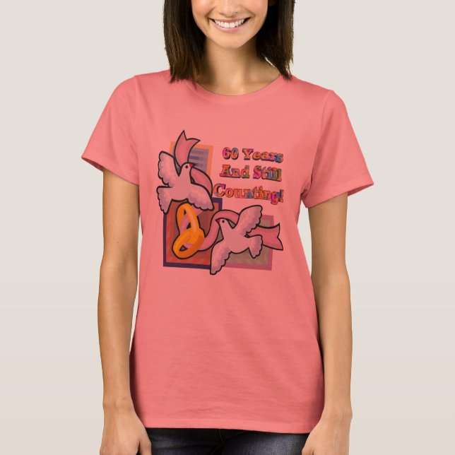 T-shirt Cadeaux du 60e anniversaire du Mariage (Devant)