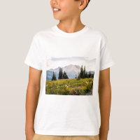 Cadeaux du mont Rainier de lever de soleil