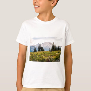 T-shirt Cadeaux du mont Rainier de lever de soleil