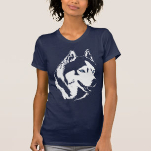 T-shirt Cadeaux enroués de chemises de chien de traîneau