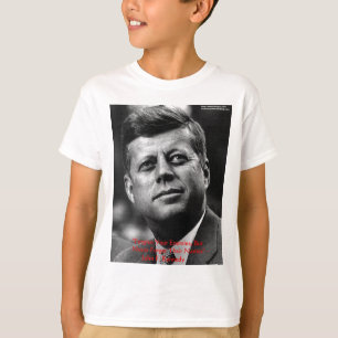 T-shirt Cadeaux et carte de citation de sagesse JFK "Pardo