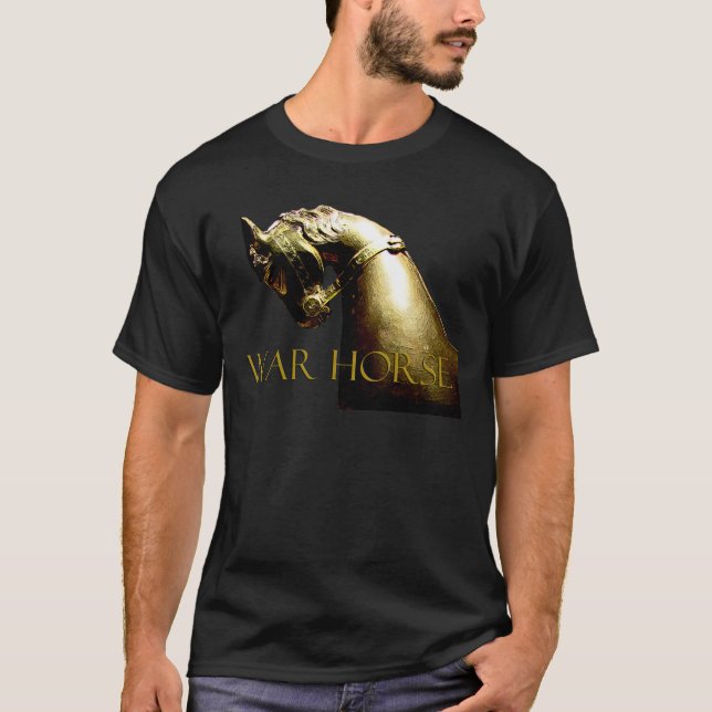 T-shirt Cadeaux et salutations de cheval de guerre (Devant)