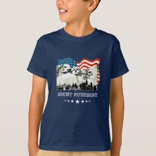 T-shirt Cadeaux Etats-Unis de souvenir de monument du mont