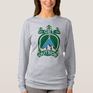 T-shirt Cadeaux extérieurs Hommes Femmes Dans la nature