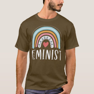 T-shirt Cadeaux Féministes Pour Femmes Drôle Féminisme Arc