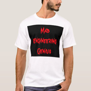 T-shirt Cadeaux Geeky de ballot de geek de génie fou