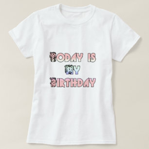 T-shirt Cadeaux Hakuna Matata Aujourd'hui est mon annivers