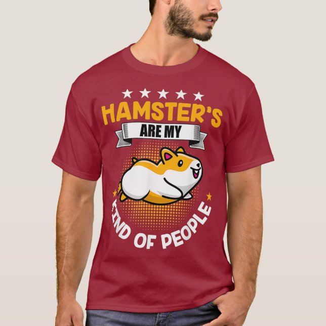T-shirt Cadeaux Hamster Hamster Pour Hamster Lover (Devant)