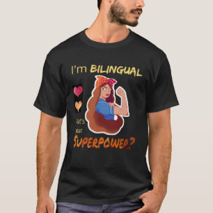 T-shirt Cadeaux numériques d'art pour professeurs d'espag