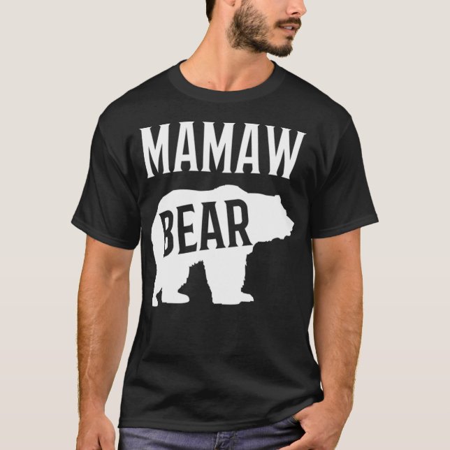 T-shirt Cadeaux Ours Mamaw Pour cheval arabian (Devant)