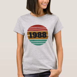 T-shirt Cadeaux personnalisés vintages de 35e anniversaire