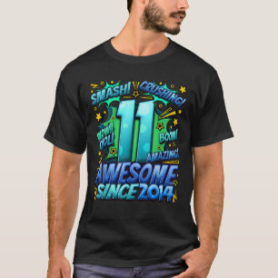 T-shirt Cadeaux pour garçons de 11 ans pour le 11e anniver