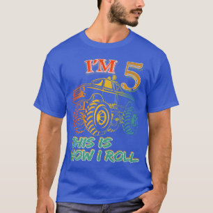 T-shirt Cadeaux pour le 5ème anniversaire Je suis 5 C'est
