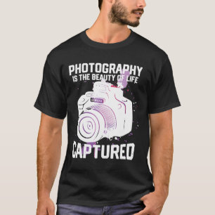 T-shirt Cadeaux Pour Les Amateurs De Photographie Caméra P