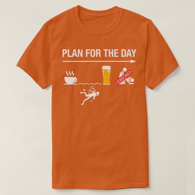 T-shirt Cadeaux Pour Plongeurs Scuba Hommes Drôle Plongée (Design devant)