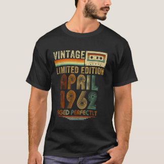 T-shirt Cadeaux Rétro D'anniversaire 63 Ans Pour Hommes Av