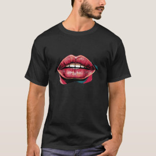 T-shirt Cadeaux Spéciaux de Rouge à Lèvres