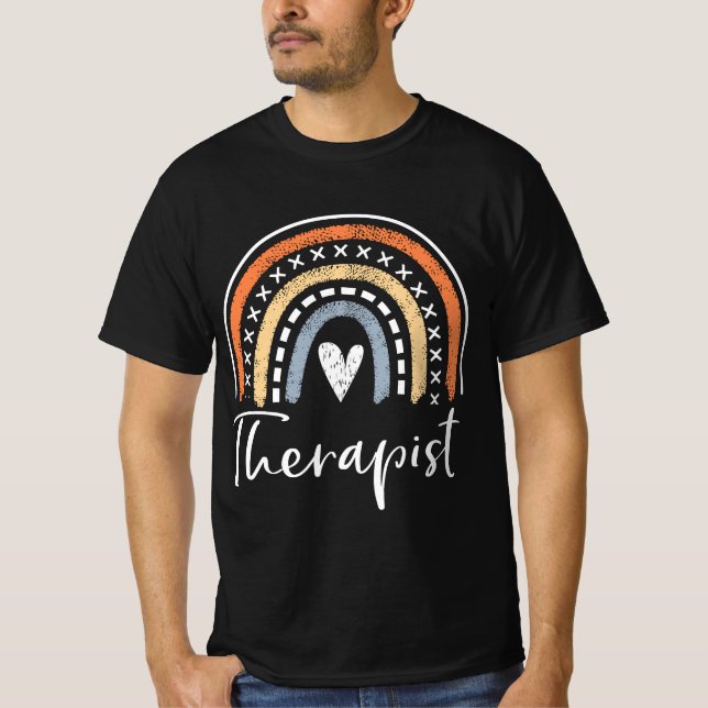 T-shirt Cadeaux Thérapeutiques Pour Femmes Drôle Rainbow T (Devant)