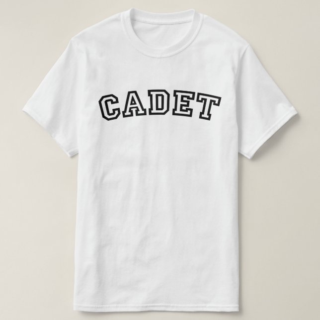T-SHIRT CADET (Design devant)