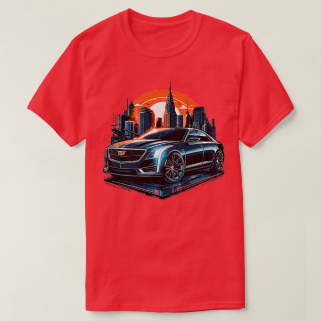 T-shirt Cadillac CT6 5 (Design devant)