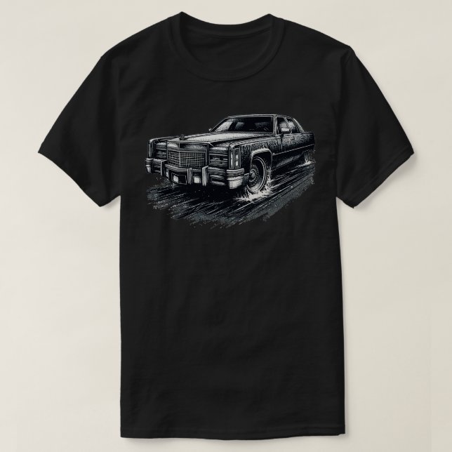 T-shirt Cadillac DeVille 11 (Design devant)