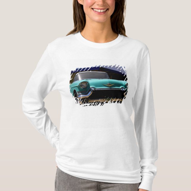 T-shirt Cadillac vert d'Elvis Presley convertible en (Devant)